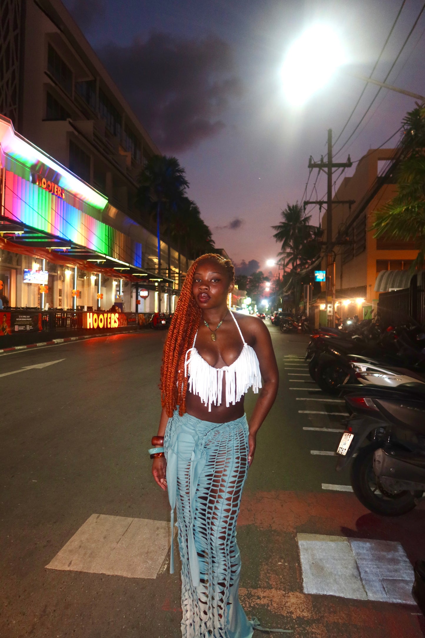 The Raya Top in 'Milk'
